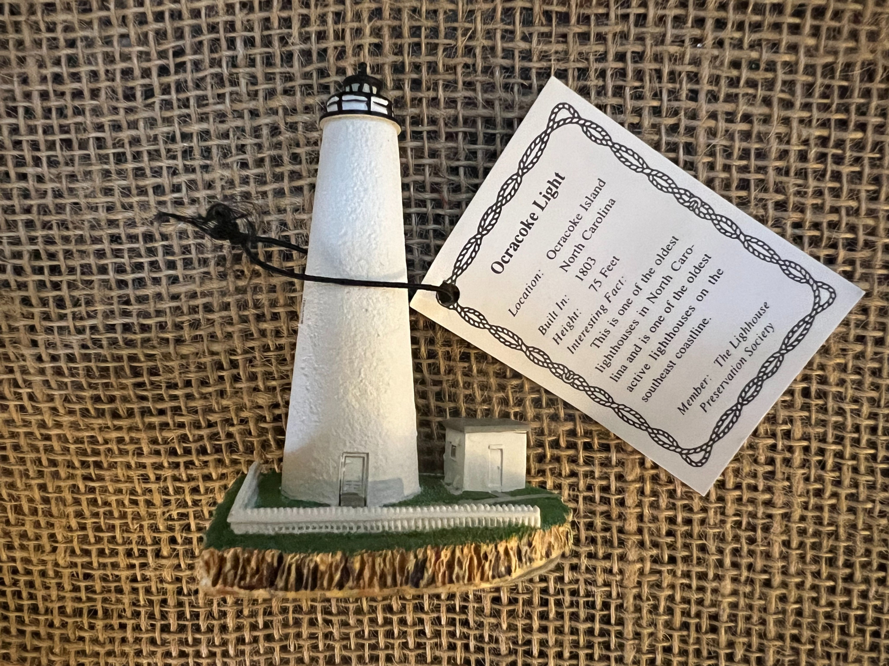 Ocracoke Lighthouse Figurine by Scaasis