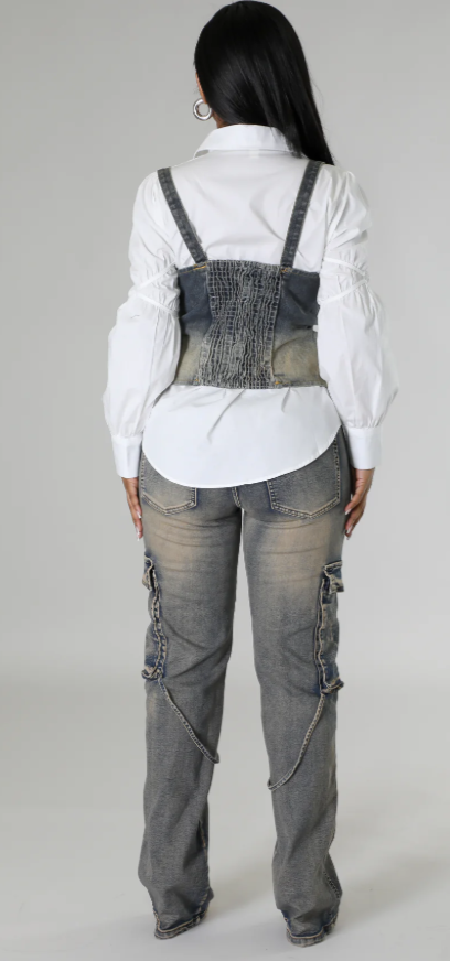 Thumbnail: 2PC Time Out Tunic Top