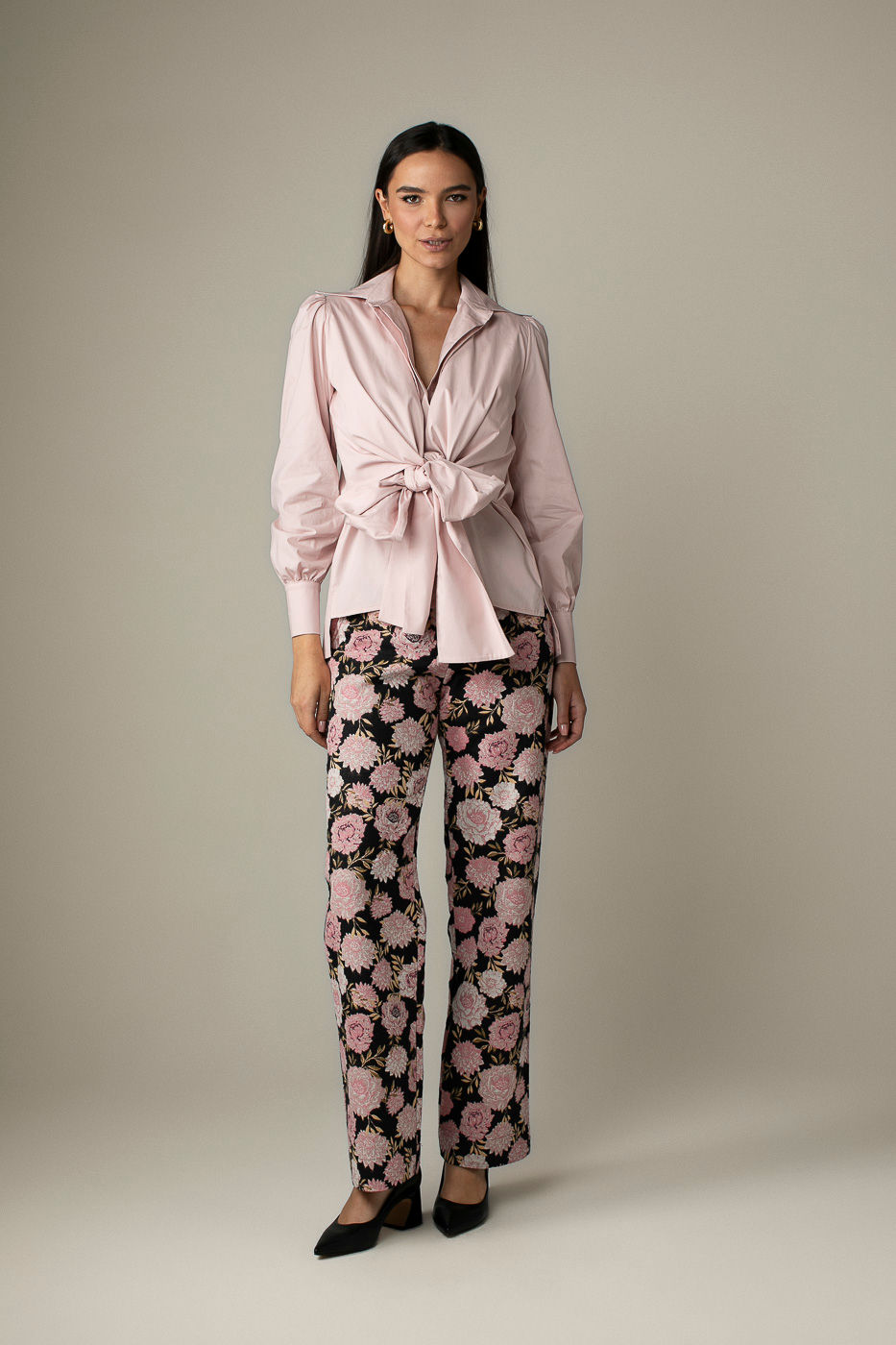 CAMISA DIANA ROSA