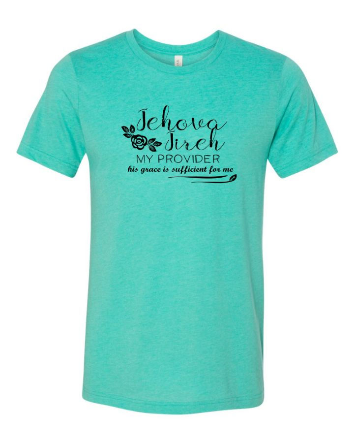 Thumbnail: Jehovah Jireh Hymn Unisex Triblend T-Shirt