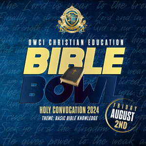 Bible Bowl Event Flyer