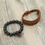 Thumbnail: Leather bracelet & bead 2pcs  set