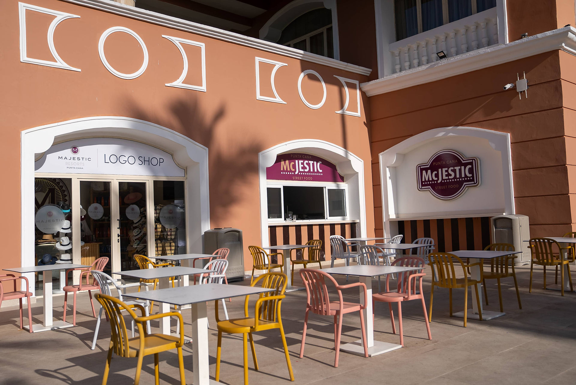 Majestic Resort Punta Cana outdoor restaurant
