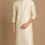 Thumbnail: Biscut Shade Jaquard Kurta