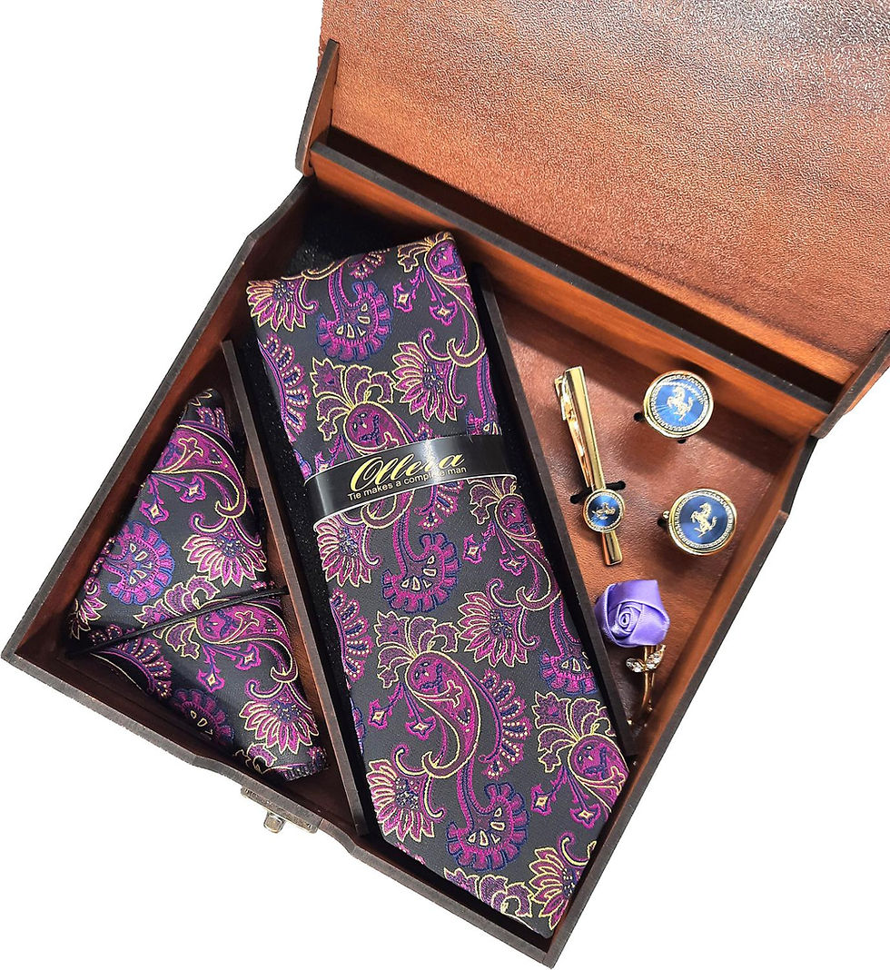 Thumbnail: Ollera Men Royal Necktie Set