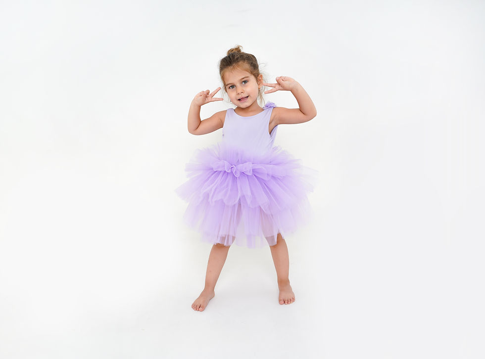 Küçük resim: Lila Bale Gösteri Elbisesi