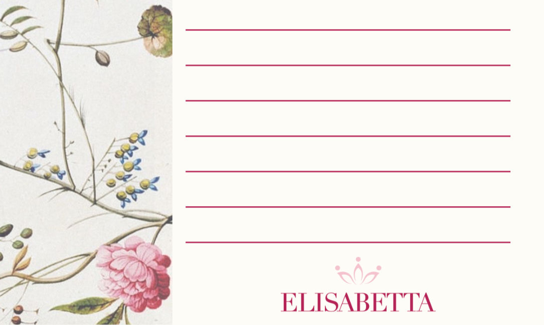 Block de notas Elisabetta