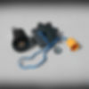 Hormann Handle Assembly (Black) for Steel Doors