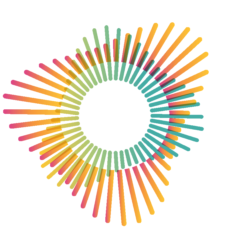 animiertes Logo Spektrum Farbenspiel