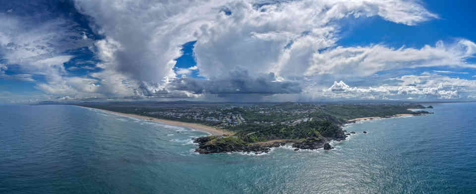 Storm behind Tacking Point