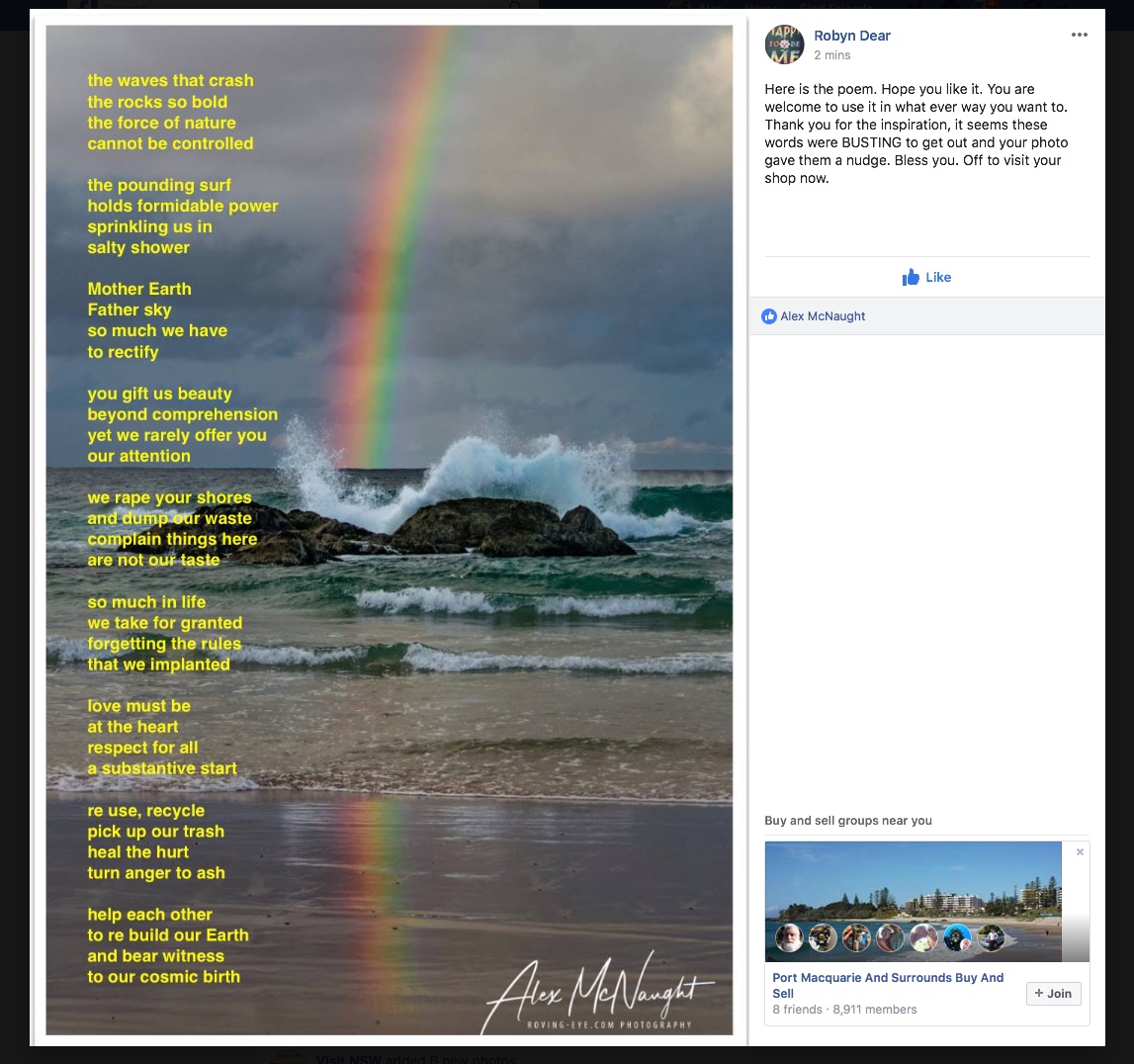 Facebook poem