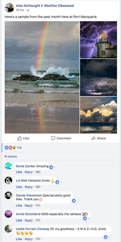 Facebook comments