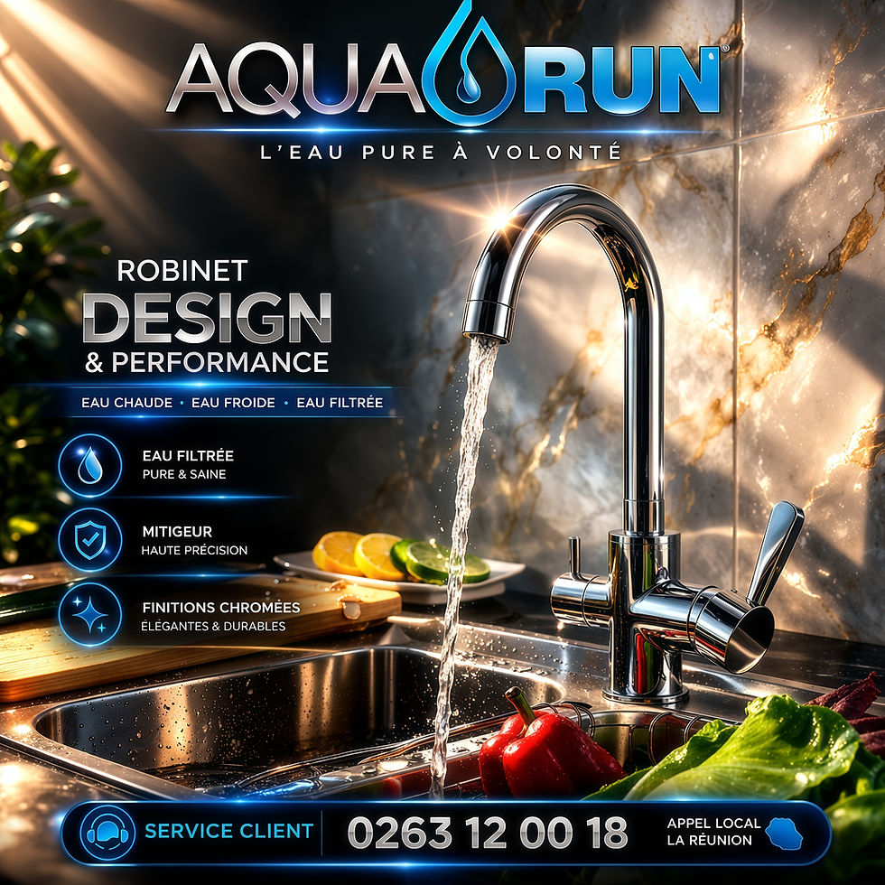 Miniature : Robinet 3 voies PARK® Cygne – Inox satiné SS 304