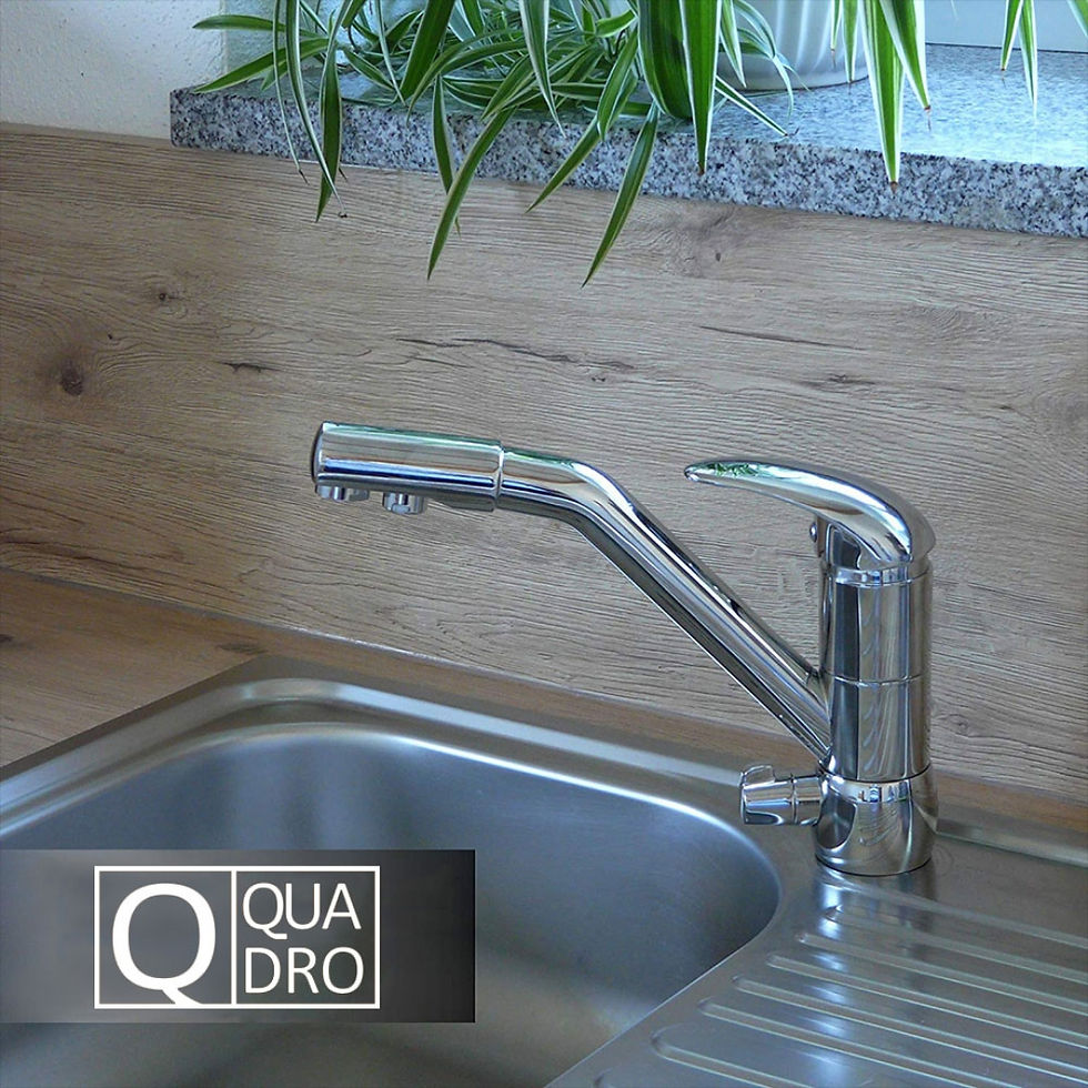 Miniature : Robinet 3 voies mitigeur PM Classique QUADRO® IDEALAQUA®