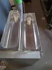 4 X VEVOR 530x163mm Full Size Hotel Pan Steam Table Pan Stainless Steel 4" Deep