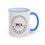 Thumbnail: Permanent Change of Adventure Accent Rim & Handle Mug — 11oz/15oz