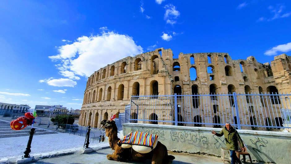 A Day at the Colosseum of El Jem, Tunisia