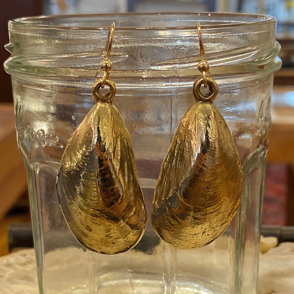 Thumbnail: Mussel Shell Earrings