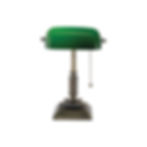 Green Shade Banker's Table Lamp