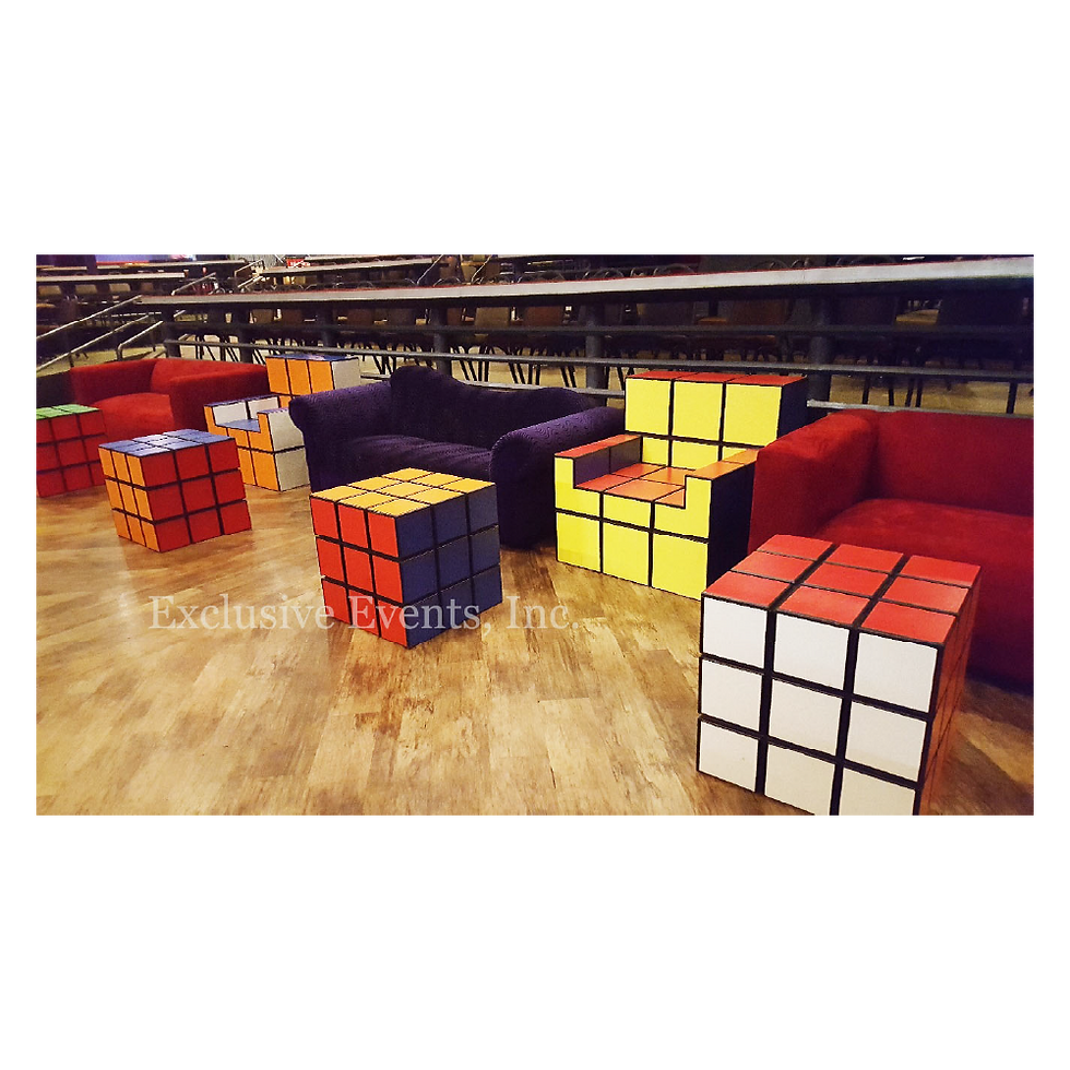 Thumbnail: Rubik's Cube End Tables