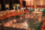 Green, Black and Gold Dance Floor