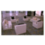 Thumbnail: White Leather Loveseat