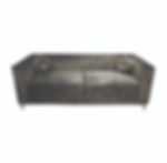 Silver Velvet Couch