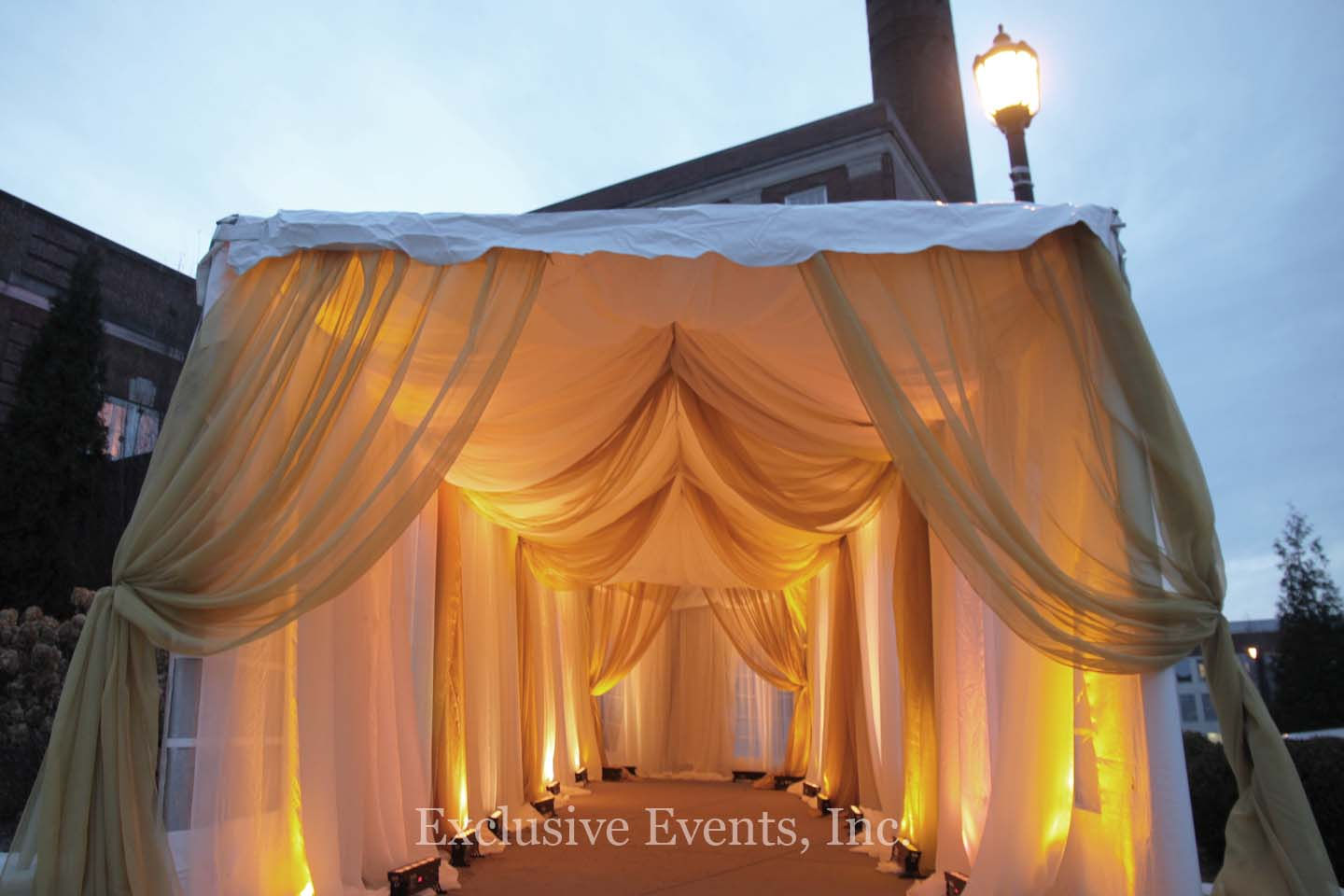 Entrance Tent Draping