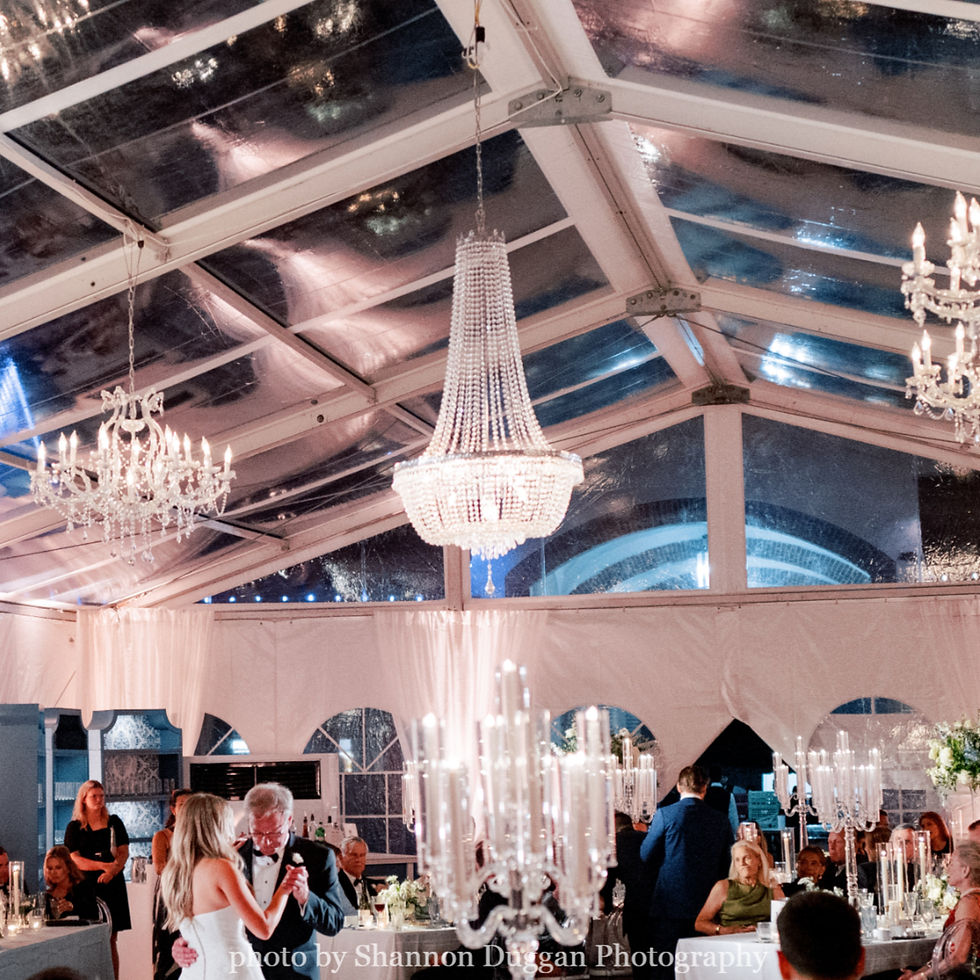 Thumbnail: Large Tear Drop Chandelier