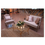 Thumbnail: Gold and Glass Coffee Table