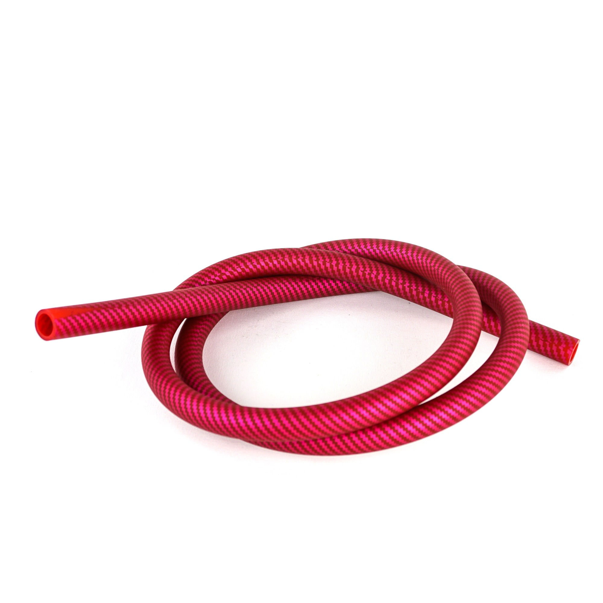 Carbonschlauch - Schwarz/Rot