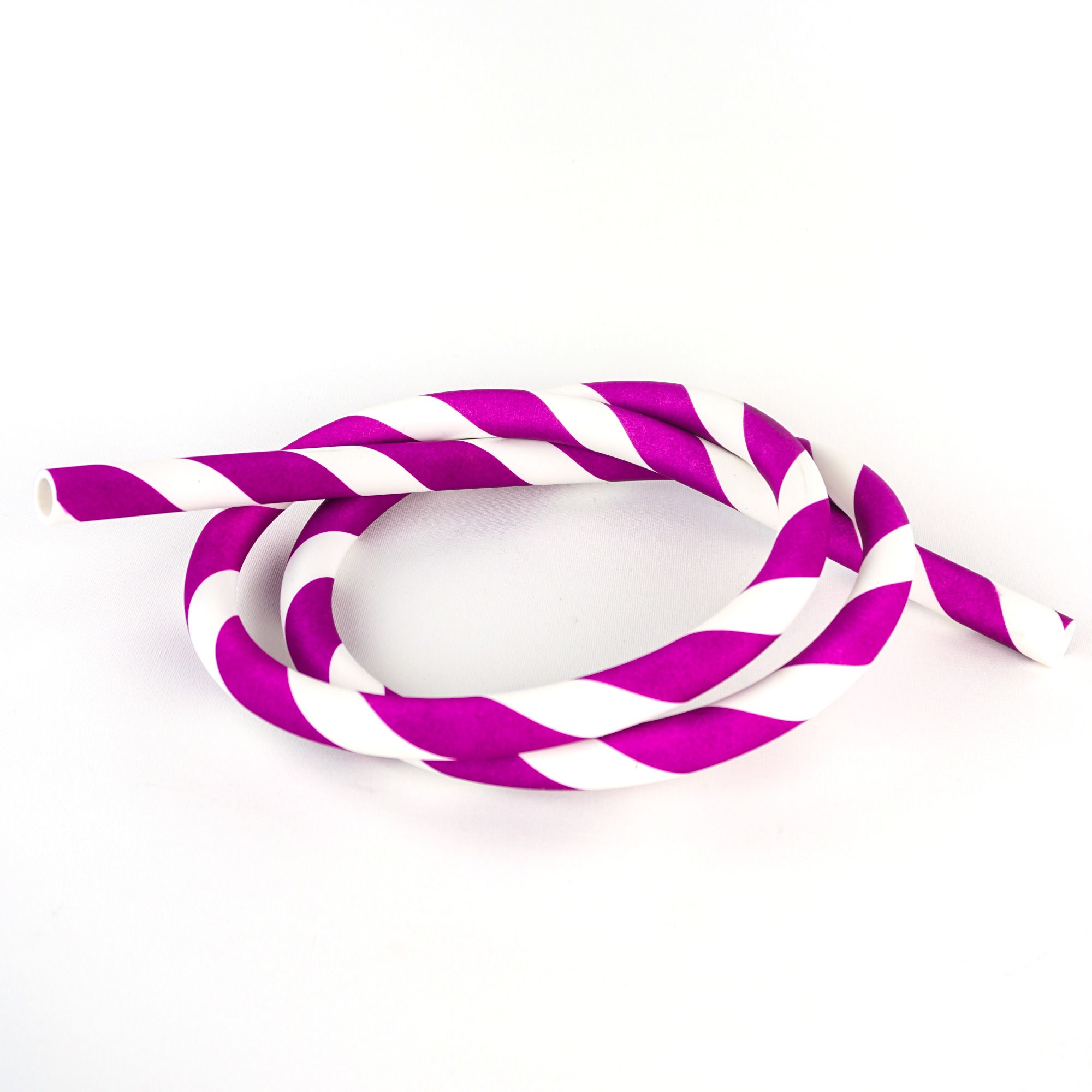 Carbonschlauch - Lila/Weiß