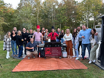 SIFU mobile hibachi catering setup in Rhode Island