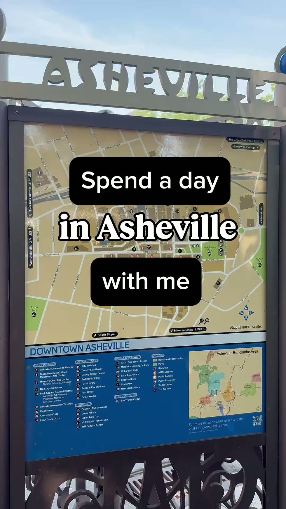 Free Parking Productions works with Explore Asheville to promote Downtown Asheville activities