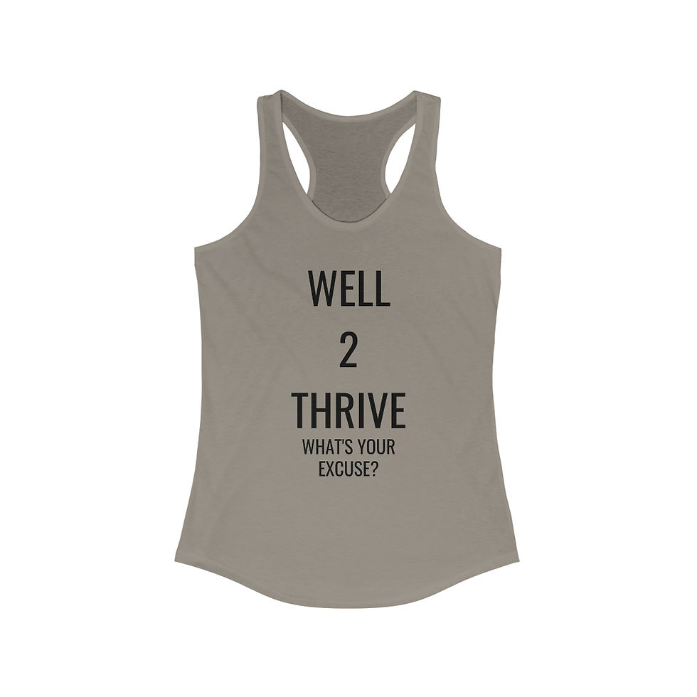 Thumbnail: What's Your Excuse? Women's Ideal Racerback Tank ***Various Colors Available***