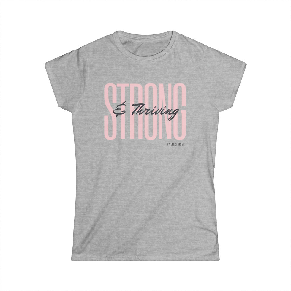 Thumbnail: Strong & Thriving Women's Softstyle Tee ***Various Colors Available***