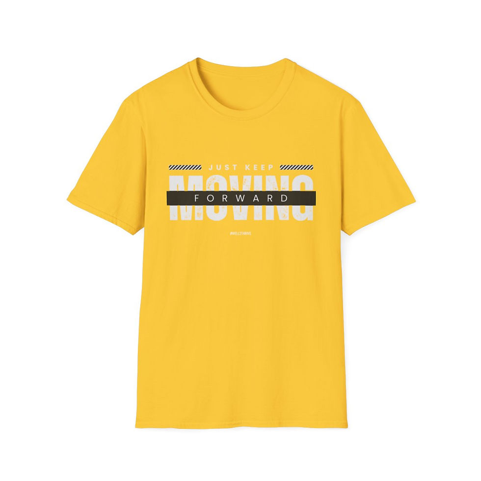 Thumbnail: Just Keep Moving Forward Unisex Softstyle T-Shirt ***Various Colors Available***