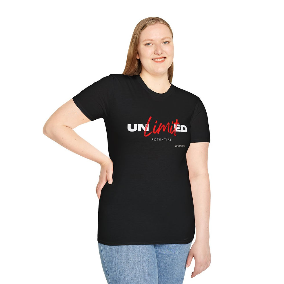 Thumbnail: Unlimited Potential Unisex Softstyle T-Shirt ***Various Colors Available***