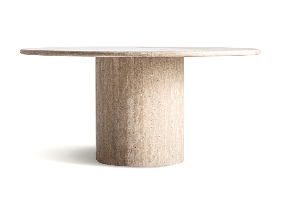 Mesa De Jantar Travertino