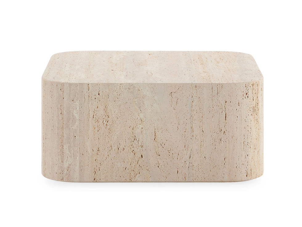 Mesa De Centro Travertino