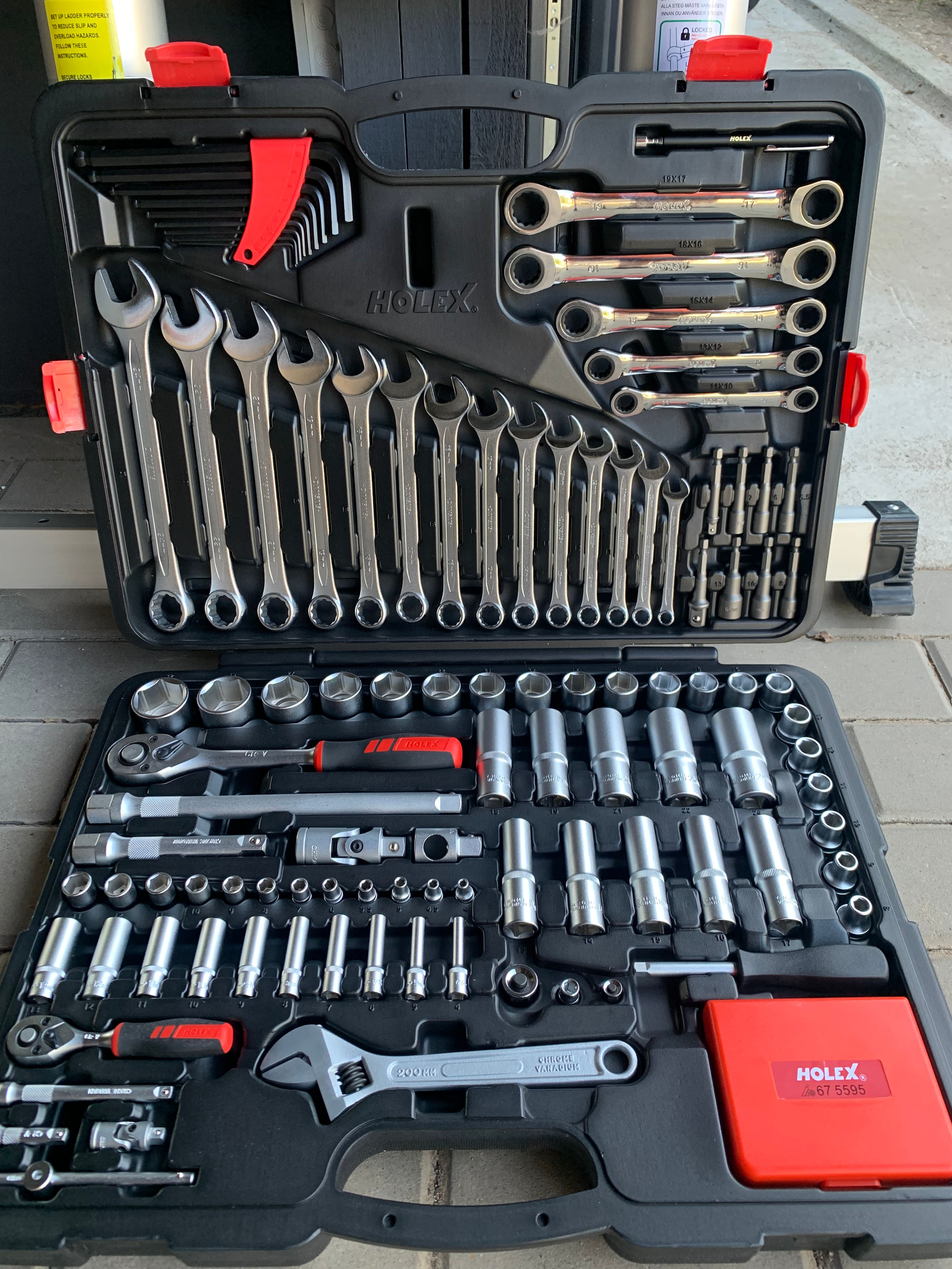 Uzgriežņu atslēgas, HOLEX garnitūra