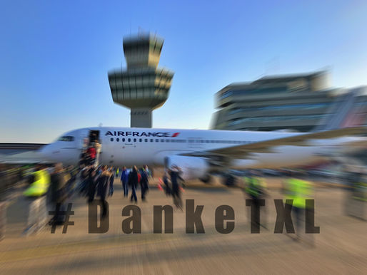 Air France # bids adieu to Tegel as last airline with Farewell flight of 8 Nov 2020.