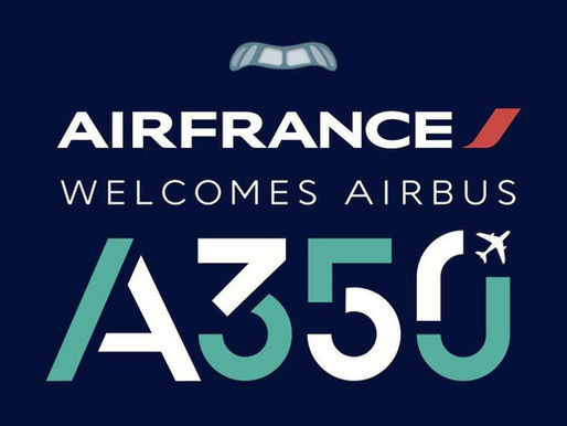 Air France # Inaugural A350 flight to Bamako & Abidjan.