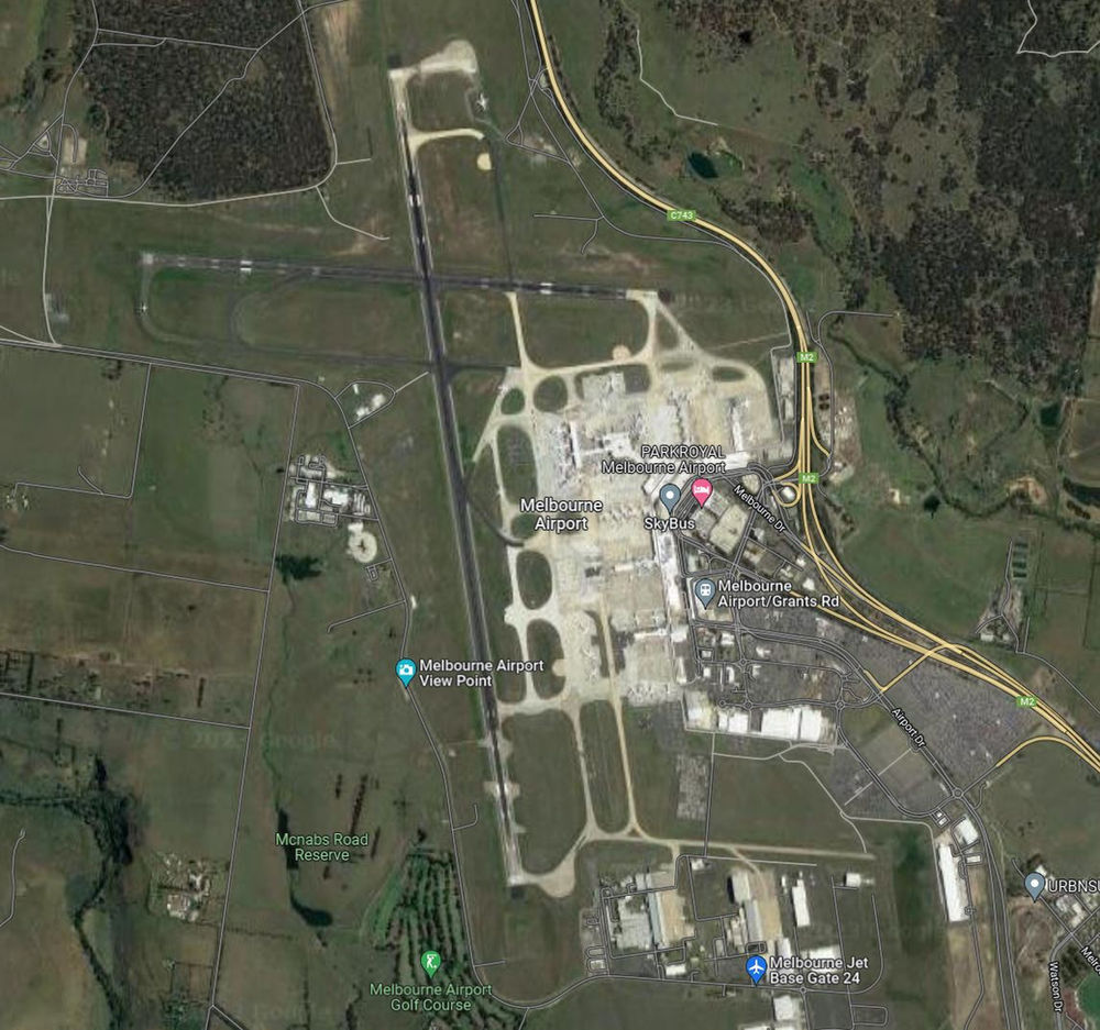 Melbourne Tullamarine Airport (MEL/YMML) Australia AeroWorldpictures