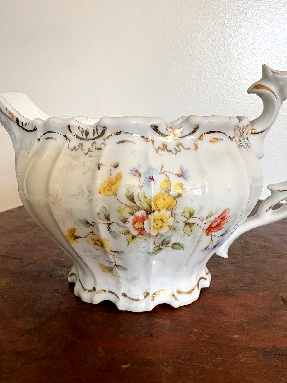 Thumbnail: VINTAGE FLORAL CREAMER
