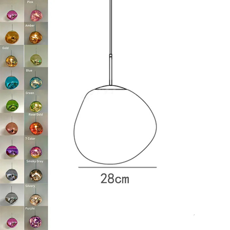 Thumbnail: Nordic Ceiling Pendant Lamp Lava LED Pendant Light Modern Light Lighting Living 