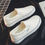 Thumbnail: Solid canvas man shoes breathable canvas sneaker men and women casual slip on es