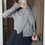 Thumbnail: Solid Color Knitted for Women Cardigan Korean Single Breasted Long Sleeve Jumper