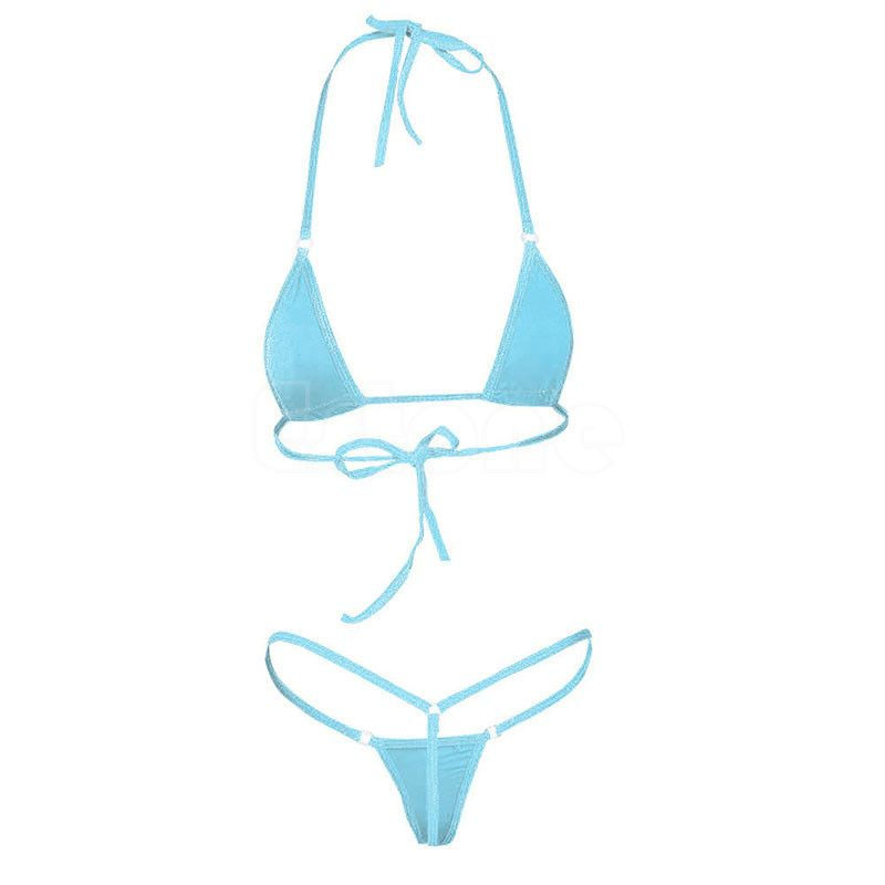 Thumbnail: NEW Sexy Women's swimsuit G-String Bra micro Bikini sexy bikini swimsuit Swimwea