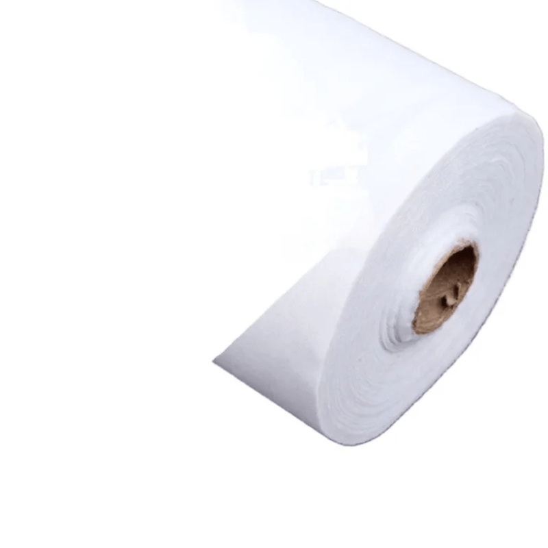 2 Meters 100% Polyester Iron-On White Black Interfacing Fabric - Single-Sided Ad
